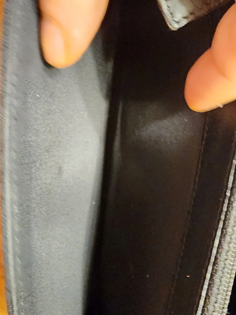 Dior Black Women's Flap Wallet Clutch